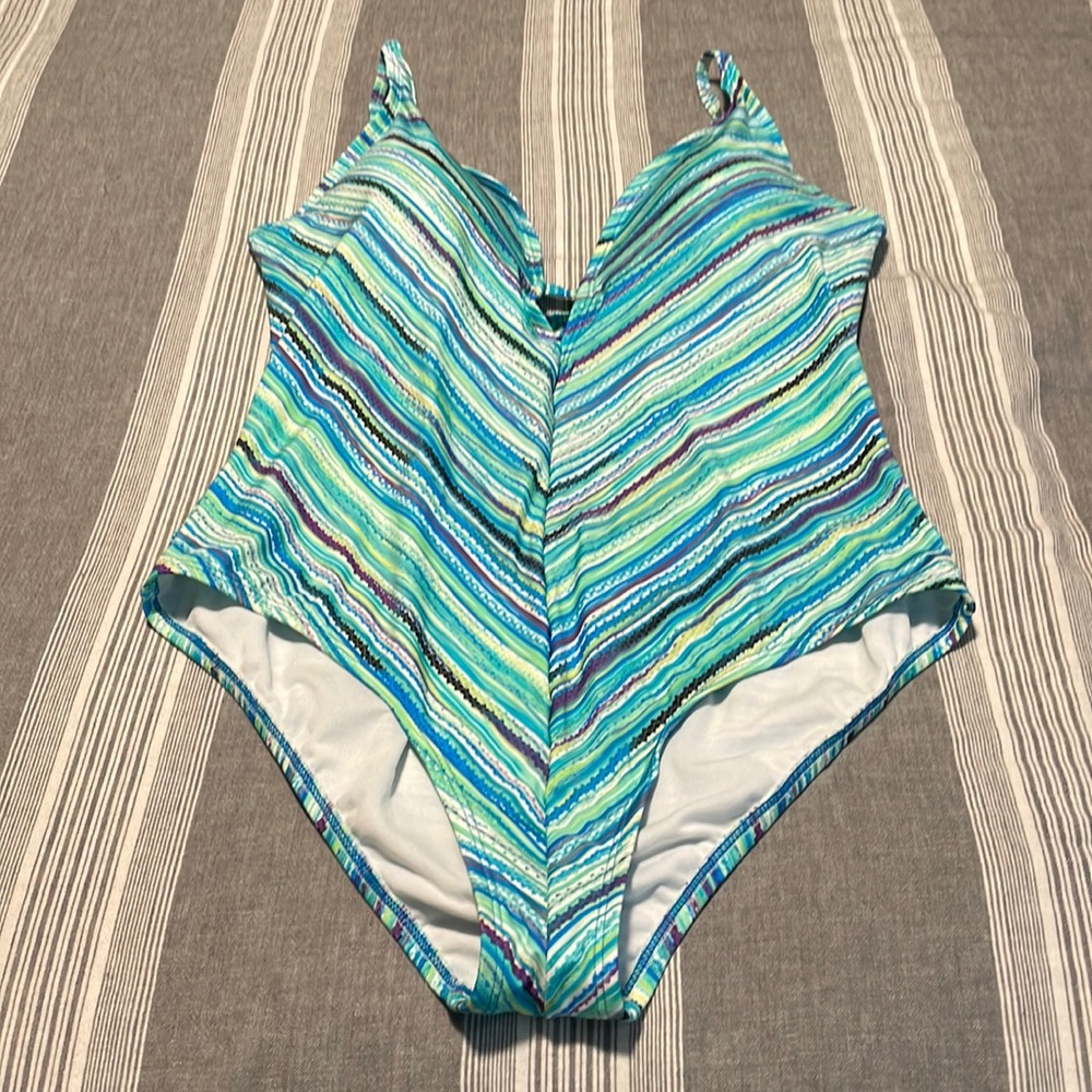 Jantzen One Piece Super Soft Swimsuit Swim Wear 14